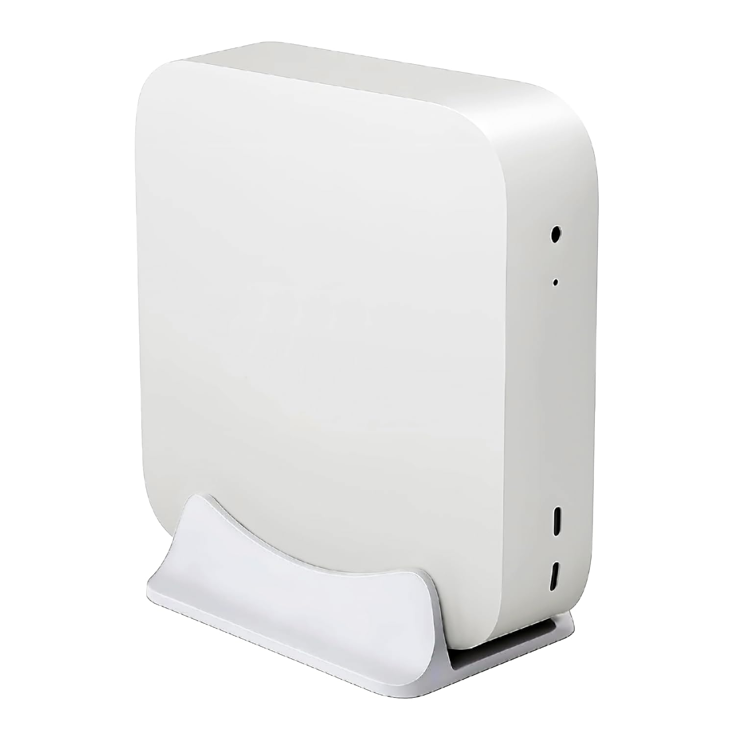 NanoMakers Mac mini M4 Vertical Stand for Desk with Anti-Slip Feet