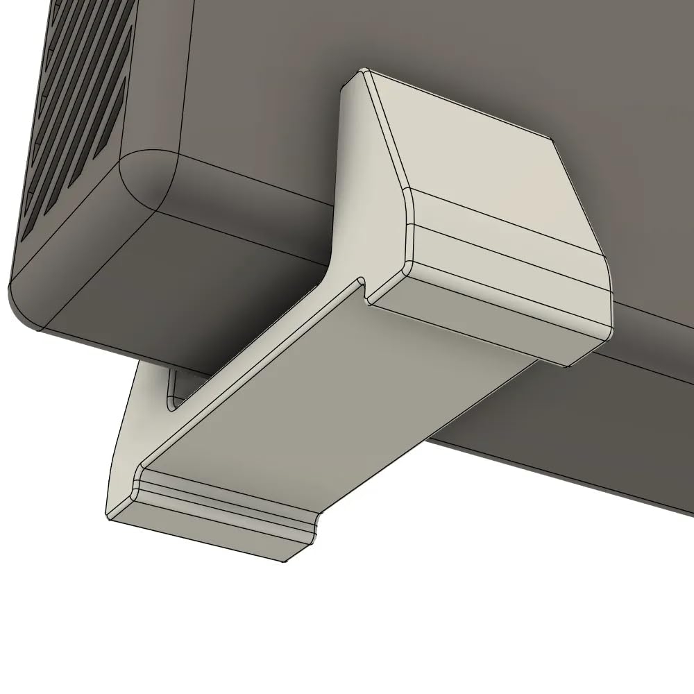 NanoMakers Vertical Desktop Stand for Mini PC Upto 34mm Width (Compatible with Lenovo ThinkCentre and HP EliteDesk) - Image 4